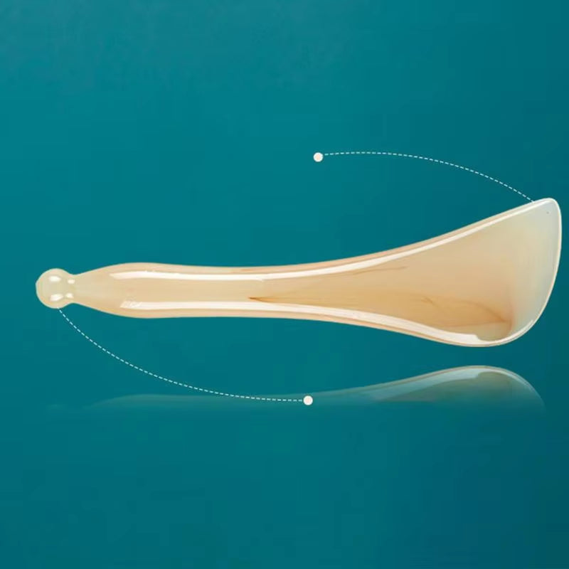 Gua Sha Stone Guasha Stone Facial Skin Care Comfortable Smooth Elegant Skin Care Gua Sha Massage Tool for Face Eyes and Neck