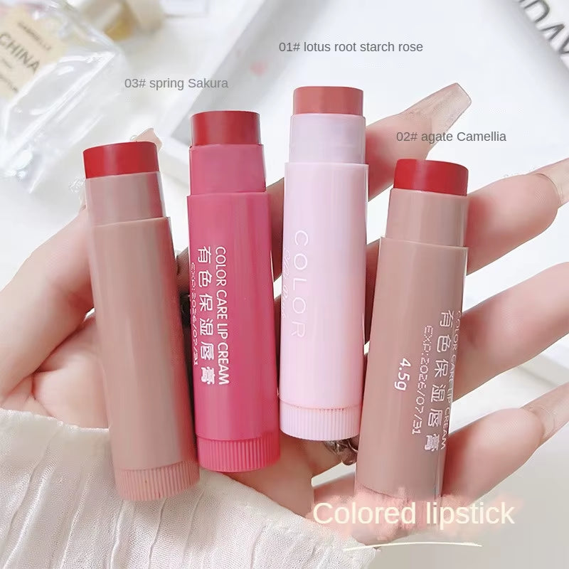 1/3PC Moisturizing Lip Balm Lipstick Makeup Long Lasting Anti-Drying Hydration Nourish Lip Balm Lip Tint Korean Makeup Lip Care