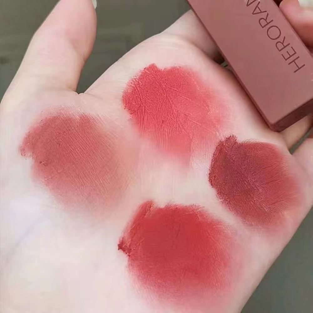 Powder Fog Fluffy Lipstick Lip Mud Hot Moisturizing Waterproof Sustained Air Lip Glaze Frosted Lip Gloss Korean Makeup Cosmetics