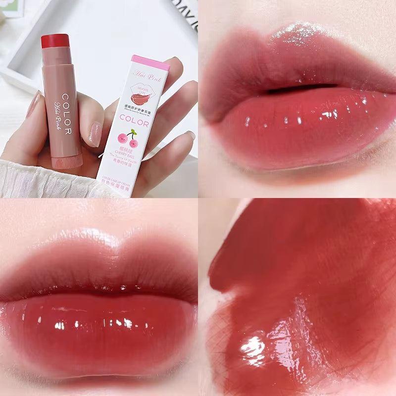 1/3PC Moisturizing Lip Balm Lipstick Makeup Long Lasting Anti-Drying Hydration Nourish Lip Balm Lip Tint Korean Makeup Lip Care