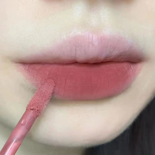 Powder Fog Fluffy Lipstick Lip Mud Hot Moisturizing Waterproof Sustained Air Lip Glaze Frosted Lip Gloss Korean Makeup Cosmetics