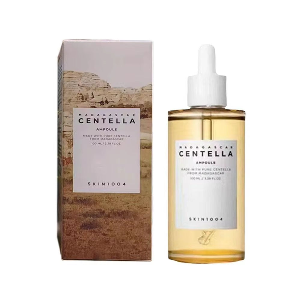 Centella Asiatica Essence Ampoule from Madagascar - Moisturizing and Soothing Formula for Dryness Relief and Skin Brightening