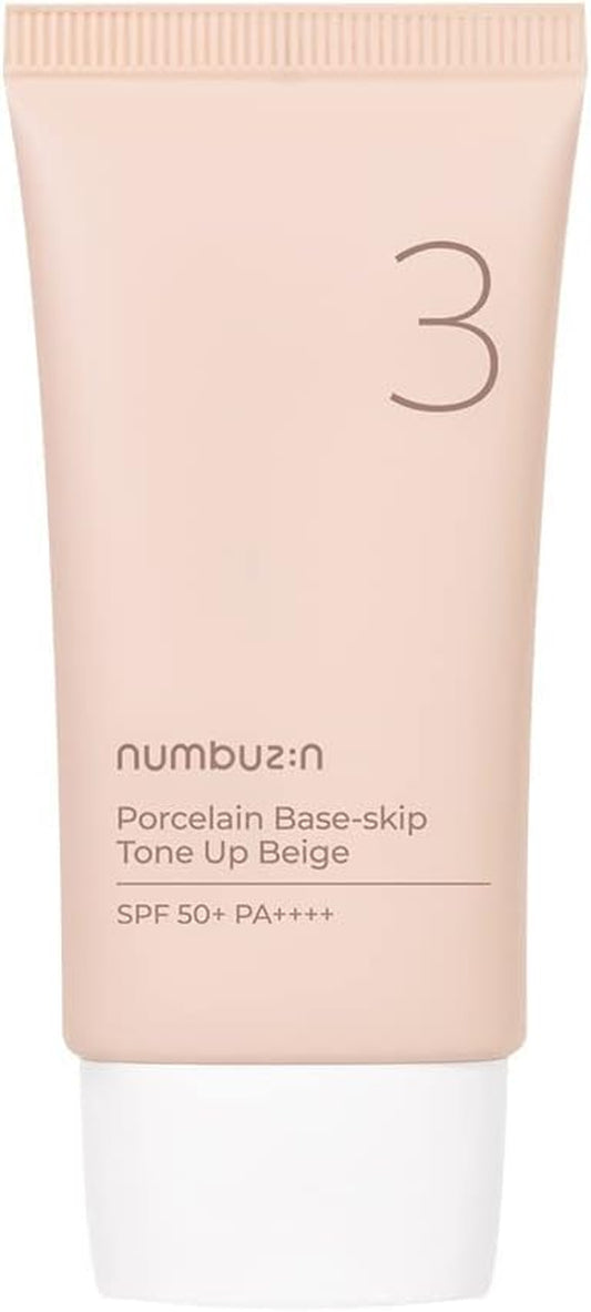 [] NO.3 PORECLAIN BASE SKIP TONE up BEIGE 50Ml