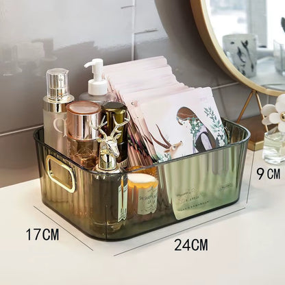 Desktop Cosmetics Storage Box, Desktop Cosmetics Storage Box, Clothing, Miscellaneous Items, Coffee Table, Snacks Storage Basket