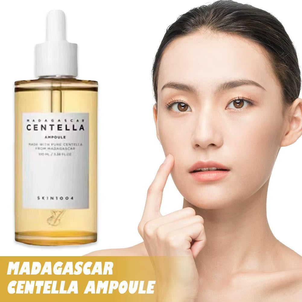 Centella Asiatica Essence Ampoule from Madagascar - Moisturizing and Soothing Formula for Dryness Relief and Skin Brightening