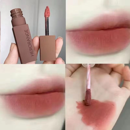 Powder Fog Fluffy Lipstick Lip Mud Hot Moisturizing Waterproof Sustained Air Lip Glaze Frosted Lip Gloss Korean Makeup Cosmetics
